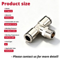 Raccords pneumatiques rapides en acier inoxydable SS304 M5 1/8'' 1/4'' 3/8'' 1/2'' 4 6 8 10 12 14 16 mm, connecteurs à enfoncement pour l'air comprimé