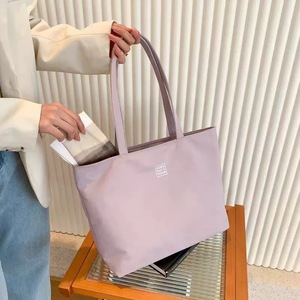 New Large Capacity Waterproof <b>Tote</b> Bag for Women Canvas Nylon Casual Shoulder Bag for Shopping - Product Image 2