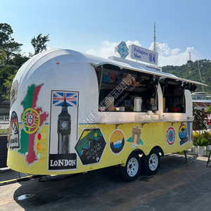 Remolque de Comida Móvil de Aluminio Personalizado a Precio de Fábrica, Estructura de Acero Inoxidable Resistente a la Oxidación, Comida Rápida - Product Image 5