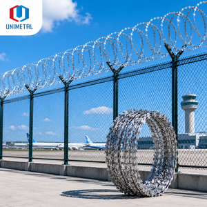 Contractor Grade Double Helix <strong>Razor</strong> <strong>Wire</strong> 30-110cm Coil Diameter For Commercial Complex Perimeter - Product Image 4