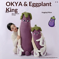 Nouvel Oreiller en Peluche Aubergine pour le Sommeil, Oreiller Apaisant pour Filles, Adultes et Femmes Enceintes, Idéal pour Dormir