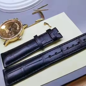 Bracelet de montre sport de luxe en cuir véritable souple, respirant, nouveau design, avec logo personnalisé, en vente chaude - Product Image 5