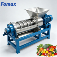 Déshydrateur à vis pour fibres de banane à longue durée de vie avec broyeur, presse à pulpe de manioc, machine de déshydratation de boues d'herbes chinoises