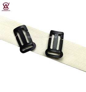 Mochila esternón hebilla deslizante ajustable un bucle deslizante hebilla de plástico hebilla Tri deslizamiento - Product Image 4