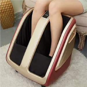 Haute qualité électrique tissu profond <span class=keywords><strong>semelle</strong></span> rouleau pression d'air <span class=keywords><strong>circulation</strong></span> <span class=keywords><strong>sanguine</strong></span> entièrement enveloppé jambe pied masseur avec chauffage - Product Image 3