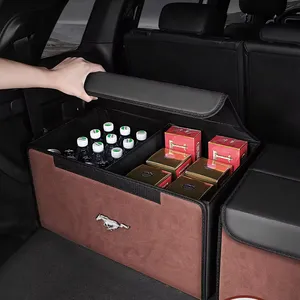 Ford Mustang Rücksitz-Aufbewahrungsbox für Auto-Lkw Transformator Lastkoffer faltbarer Rücksitz Kofferraum-Autositze-Organisator