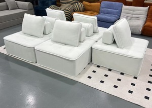 Canapé inclinable Mufang <span class=keywords><strong>Piemonte</strong></span>, rembourrage en mousse haute densité, canapé modulaire écologique, détachable, une place, villa, compressé - Product Image 6