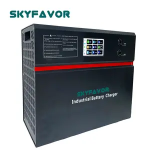 산업용 6KW 배터리 충전기 기 24V 200A 36V 48V 100A 60V 72V 60A 72V 84V 40A 고출력 자동 배터리 충전기