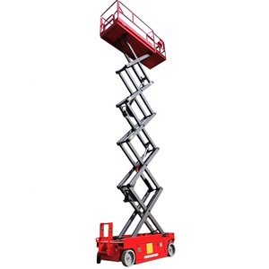 Plateforme élévatrice à ciseaux mobile autopropulsée <span class=keywords><strong>TUHE</strong></span>, plateforme élévatrice à ciseaux hydraulique électrique, échafaudage pour travaux en hauteur - Product Image 4