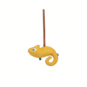 Juguete Masticable para Mascotas Chameleon, Cuerda de Cuero de 45 cm, Juguete Colgante para Gatos - Product Image 3