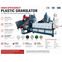 Ligne de granulation de plastique à haute efficacité, granulateur à vis simple, à vendre, sur mesure, livraison directe
