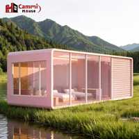 CAMMI HOUSE Casa Cápsula Inteligente Personalizable Apple Cabin, Módulo de Vivienda Contenedor Portátil para Edificio de Oficinas, Villa en Punto Turístico