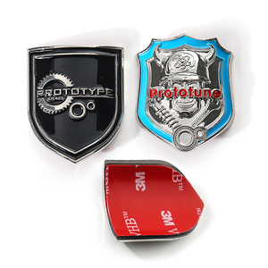 2 pièces MOTOBECANE vélo tête Badge aluminium décalcomanies autocollants pour vtt BMX pliant vélo cadre avant cyclisme accessoires emblème  18