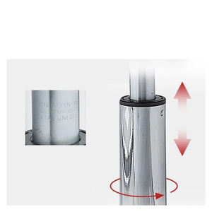 Fauteuil d'assistant <span class=keywords><strong>dentaire</strong></span> ergonomique avec siège en cuir, design pivotant, dossier réglable, structure en acier pour dentiste - Product Image 2