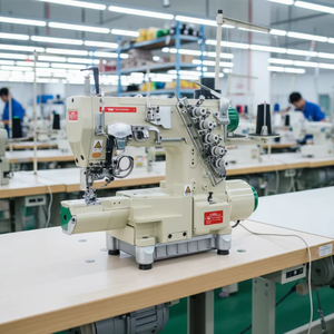 Máquina de Coser de Cilindro VMA a Precio Mayorista, Diseño Taiwán XingRui, Máquina Interlock para Fabricación de Prendas - Product Image 3