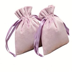 High Quality Customize Size Velvet <b>Drawstring</b> <b>Bag</b> Dust Proof <b>Drawstring</b> Storage Gift <b>Bag</b> - Product Image 1