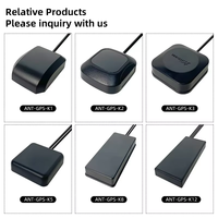 Antenne GPS/GNSS Glonass Kontec K1 pour voiture, 1575.42 MHz, active, avec connecteur SMA, câble RG174 pour la communication