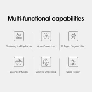 Appareil multifonctionnel de gestion de la peau et du cuir chevelu avec technologie de lifting du visage, de lissage des rides et d'hydratation - Product Image 3