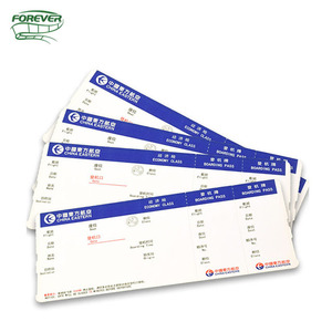 Billets d'avion personnalisés en papier de haute qualité et à prix abordable - Product Image 4