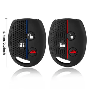 Coque de protection en Silicone pour <span class=keywords><strong>Ford</strong></span> Mondeo Focus Fusion <span class=keywords><strong>Fiesta</strong></span> Galaxy Transit <span class=keywords><strong>2008</strong></span> 2006 2007, étui pour <span class=keywords><strong>clé</strong></span> de voiture, accessoires - Product Image 6