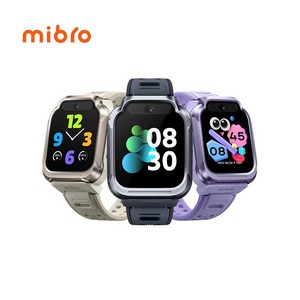 Montre connectée Mibro Kids S1 avec écran tactile, GPS, caméra frontale, bracelet en silicone, boîtier rectangulaire en alliage d'aluminium, étanche IPX7 pour enfants - Product Image 1