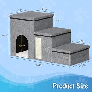 Neue multifunktion ale Katzen-und Hunden est käfig Hunde treppe Stufen Betten und Sofas Hoch kletternde Haustier bedarf - Product Image 5