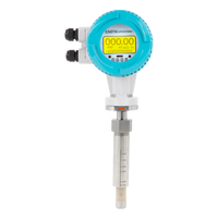 Débitmètre électromagnétique numérique RS485 à insertion réglable par raccordement direct avec vanne à boisseau sphérique pour eaux usées et eau de refroidissement