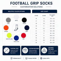 Chaussettes de football antidérapantes avec points de silicone, chaussettes de soccer respirantes à séchage rapide, chaussettes athlétiques pour hommes, chaussettes personnalisées