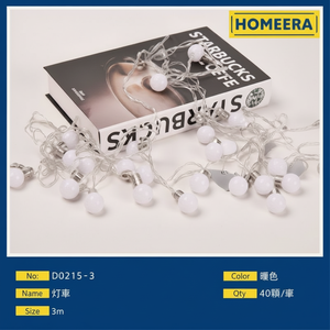 Vente en gros de guirlandes lumineuses LED multicolores à 20 têtes IP68 6m avec bouchon arrière pour entrepôt paysager et hôtel Corps de lampe en PVC et cuivre - Product Image 1