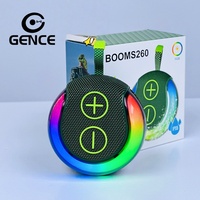 Haut-parleur de basses portable pour home cinéma, V5.0, avec éclairage LED RGB 4 canaux et prise en charge de la carte mémoire – Livraison gratuite – Meilleures ventes
