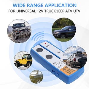 Bộ điều khiển từ xa tời không dây 2 chiếc Max. Rơle điện từ tời 150ft, 250A, rơle điện từ tời <span class=keywords><strong>12V</strong></span>, bộ tiếp điểm cho tời 2000-5000lbs ATV UTV - Product Image 4