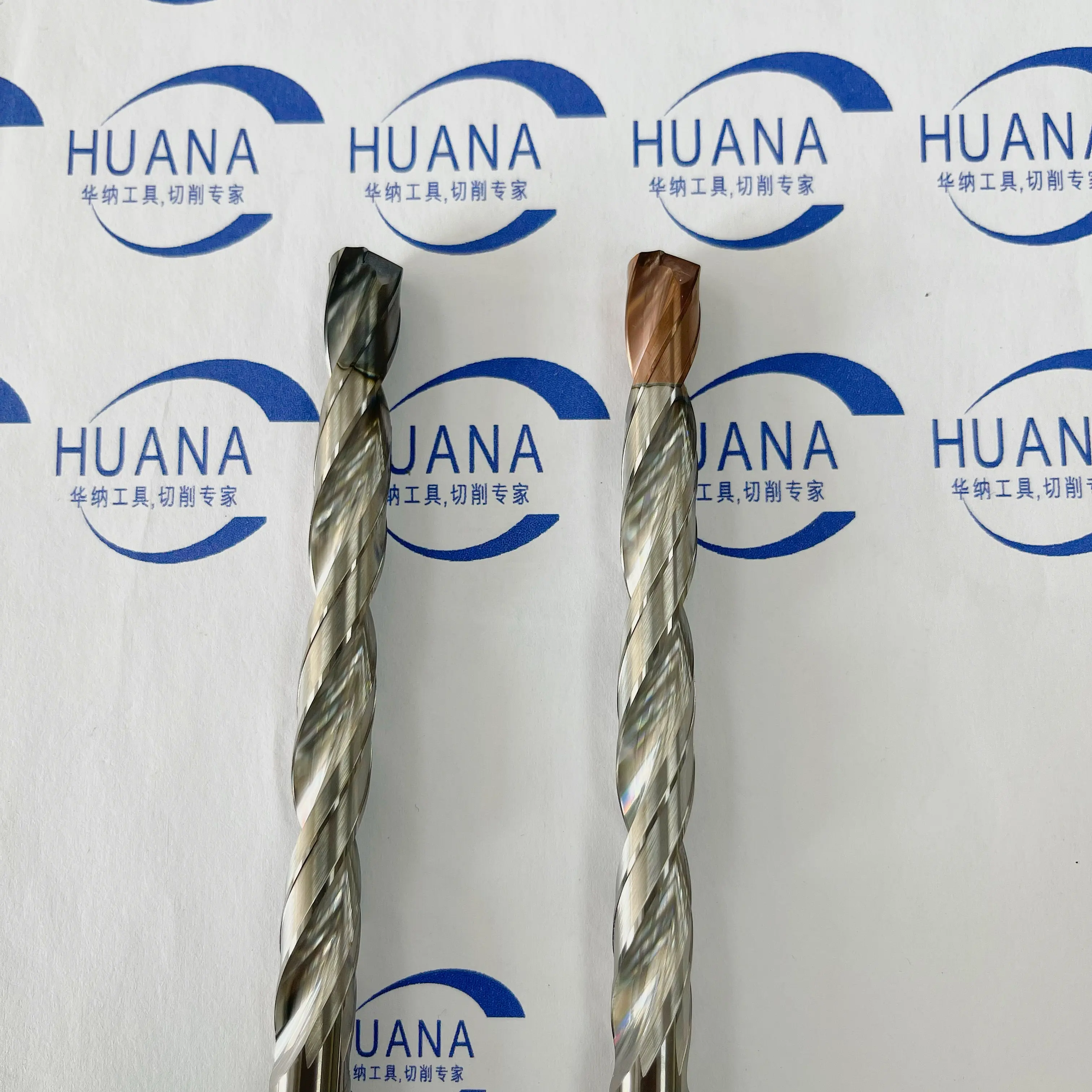 HUANA Carbide Deep Hole Drill Bit 10XD Carbide For Steel With Cooling Hole For 8.5-12.5mm Diameter