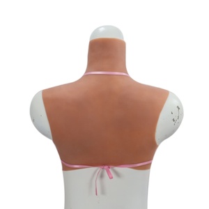 Col haut G Cup Silicone Breast Formes Artificielles Faux Seins pour Drag Queen Transsexual Shemale MTF - Product Image 4