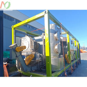 Máquina de fabricación de biochar de cáscara de arroz de alta calidad Mingjie, horno de carbonización de biomasa móvil montado en patín como dispositivo de laboratorio - Product Image 1