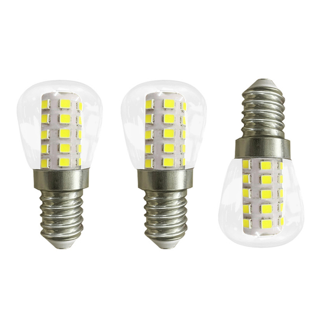 AC 110V LED Refrigerator Bulb E14/E12 Screw-down Base CE Certified CRI 80 Residential Use Corn Lights Range Hood Sewing Machine