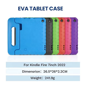 Étui de tablette pliable léger et résistant aux chocs pour Kindle Fire 7, populaire auprès des étudiants et des écoles en 2022, pour une utilisation quotidienne - Product Image 3