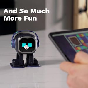 Robot de service EMOPET Emo, robot de bureau IA, compagnon, commandes vocales activées par ChatGPT, danse, personnalité interactive, adultes, enfants - Product Image 5