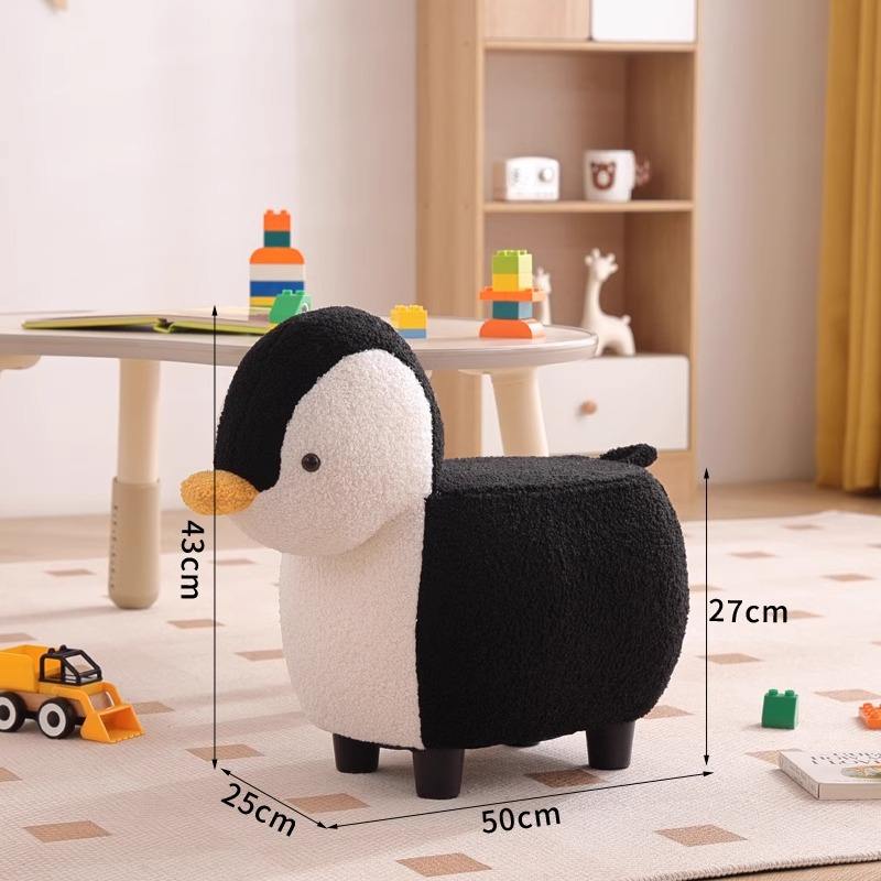 Black Penguin - Style de pied de tabouret (Teddy Fleece)