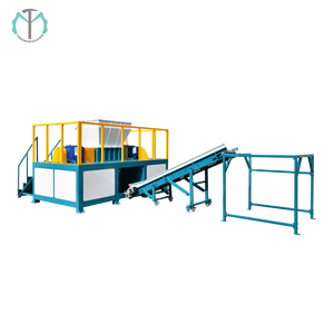 कस्टमाइजेशन श्रेडर स्क्रैप धातु श्रेडर मशीन फैक्टरी मूल्य अपशिष्ट बोतल लोहे तांबे के छलाकों रीसाइक्लिंग मशीन - Product Image 5