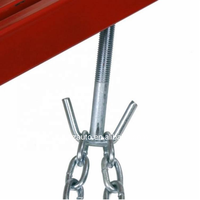 WUZHAO Poutre de support moteur robuste de 1,5 mètre, outil professionnel de levage et de réparation de moteur automobile pour garage et atelier