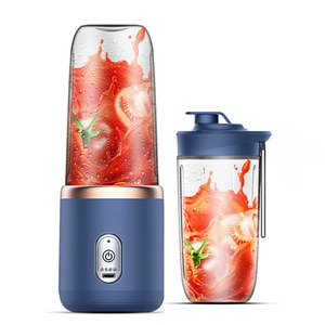 Licuadora Portátil de 400 ml, Exprimidor de Frutas con Carga USB, Vaso para Exprimir Limón y Naranja, Máquina para Hacer Smoothies - Product Image 1
