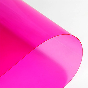 Feuille de PVC transparente colorée Xinji Plastics, 0,3 mm, format A4, pour sérigraphie, personnalisation possible. - Product Image 4