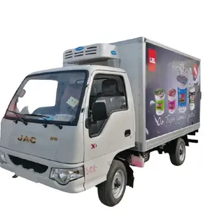 Camión Refrigerado Pequeño FOTON JAC <span class=keywords><strong>TM2</strong></span> de 2.<span class=keywords><strong>5</strong></span> Toneladas con Motor de Gasolina 4*2 y Aislamiento para Congelador - Product Image 1