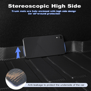 Alfombrillas de coche de <span class=keywords><strong>precio</strong></span> bajo de gran oferta, revestimientos de suelo de camión de vehículo 5D para Ford Escape & Escape Hybrid & Escape PHEV, alfombrilla para maletero - Product Image 4