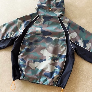 Vestes de design tendance, motif camouflage, bande réfléchissante 3M, veste légère en nylon pour l'extérieur, veste à capuche coupe-vent, personnalisable - Product Image 2