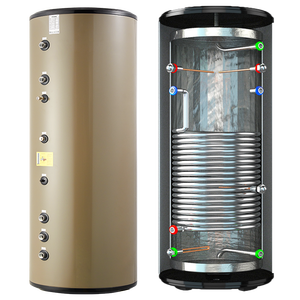 Fabricant de réservoirs de pompe à chaleur 300 litres, réservoir d'<span class=keywords><strong>eau</strong></span> à source d'air, cuve intérieure en acier inoxydable, classe d'efficacité énergétique B pour hôtel - Product Image 1