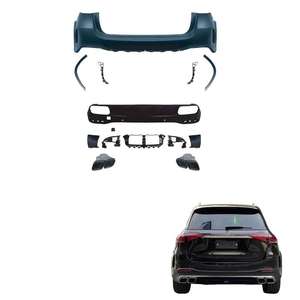 ZHOUCHI 2020-2022 Benz <span class=keywords><strong>GLE</strong></span> W167 Sport AMG <span class=keywords><strong>S63</strong></span> Style Auto Kit de carrosserie Pare-chocs avant Lèvres arrière Mise à niveau Nouveau Non peint à visser - Product Image 4
