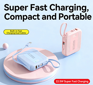 Power Bank Portatile del Produttore 20000mAh Ricarica Rapida 22.5W, <span class=keywords><strong>Powerbank</strong></span> 20000mAh all'Ingrosso per Telefono ad Alta Capacità - Product Image 2