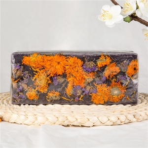 2022 Soins de la peau Peach Blossom Jasmin De Charbon De Bois Chrysanthème de Bain À La Main Organique <span class=keywords><strong>Savon</strong></span> Fleur Yoni Barres De <span class=keywords><strong>Savon</strong></span> - Product Image 3