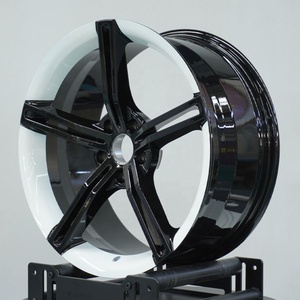 ล้อแม็กซ์ Flrocky Custom Deep Concave ขนาด 18 19 20 21 22 นิ้ว โครเมียม 5x112 5x120 5x114.3 ล้อฟอร์จ สำหรับ BMW Audi <span class=keywords><strong>Porsche</strong></span> - Product Image 3